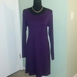 Long sleeve t-shirt dress